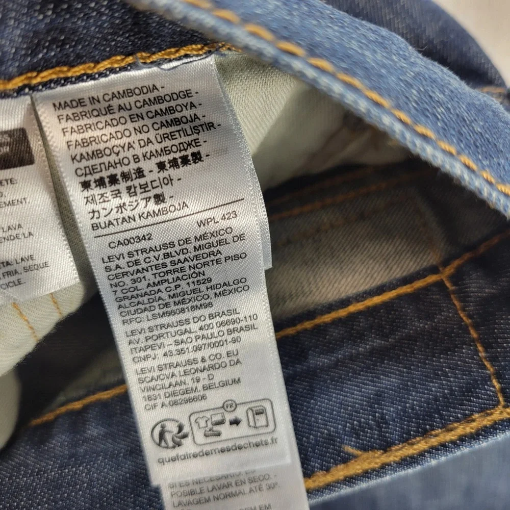 Levi's 527 Bootcut Jeans Mens 36x30 Blue Denim Medium Wash